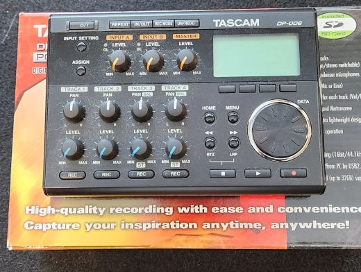 Tascam - DP-006 digital pocket studio